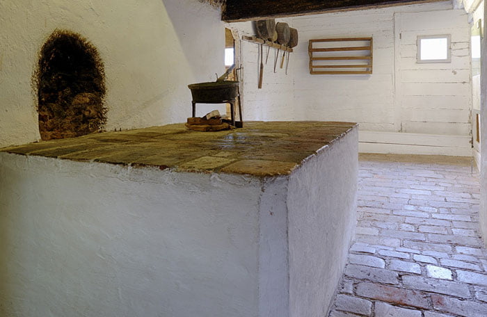alte küche im museum